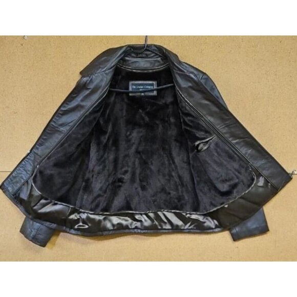 The Leather Company NY Italian Leather Jacket Coat plus size 3X with pockets - Picture 2 of 4